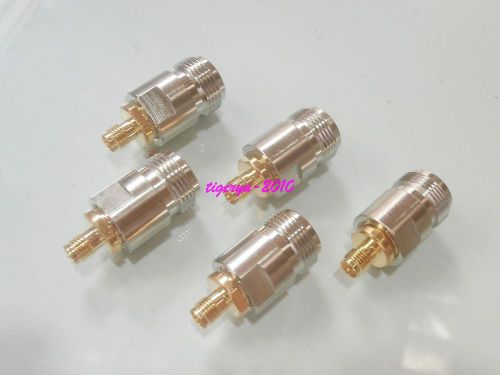 5pcs Adapter N female jack to RP-SMA female plug RF connector coaxial
