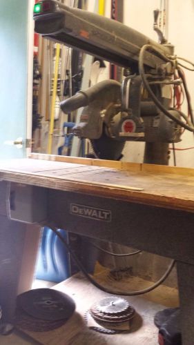 Dewalt ga 3 hp 1 ph 16&#034; radial arm saw for sale