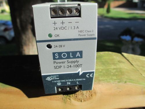 SOLA SDP1-24-100T POWER SUPPLY SDP 1-24-100T