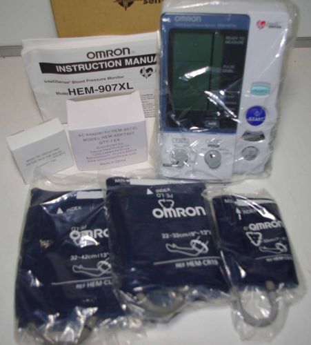Omron Digital Blood Pressure Monitor HEM-907XL ++ NEW ++
