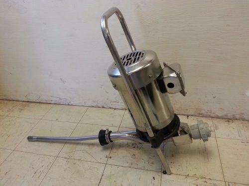 Mueller dairy tank wash pump and wand