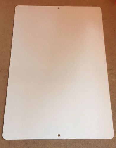 Gloss white aluminum dye sublimation 12&#034; x 16&#034; signs 20 pieces for sale