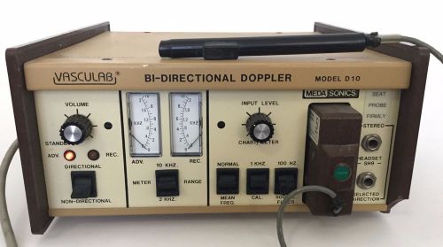 Vasculab Bi-Directional Doppler D10