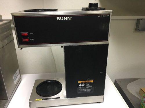 BUNN BLACK VPR SERIES COMMERCIALL COFFEE  MAKER MACHINE  NO POT