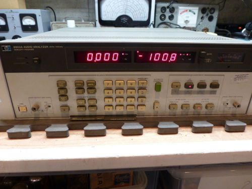 HP 8903A Audio Analyzer with manual