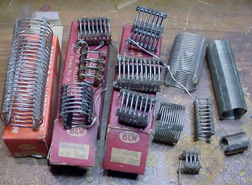 Lot Barker &amp; Williams Air Inductors for up to 150 Watts RF. # 3014 and 3004