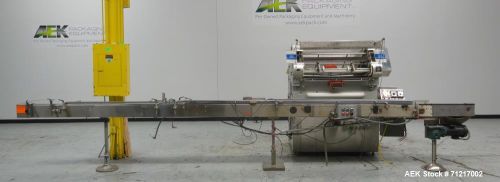 Used- Merrill Model 72-39 AD Dual Lane Slat Counter. Machine is capable of speed