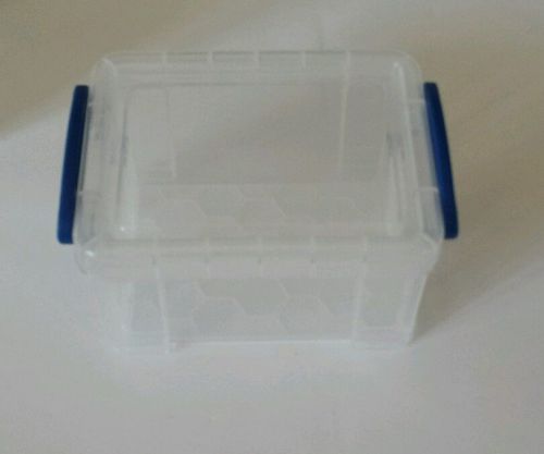 Really Useful Box 0.3 Litre, Clear Locking