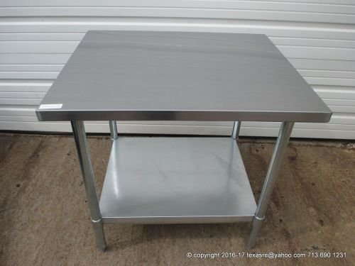 New Stainless Steel Work Prep Table 36&#034; x 30&#034; , NSF
