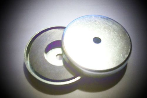 Strong round base 2.5&#034; inch magnet 65 lbs pull for sale