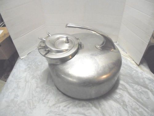 surge stainless steel milker pail with lid flower garden yard decor industrial