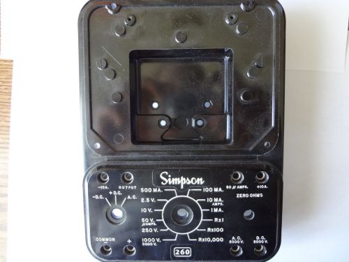 Replacement front panel for Simpson 260