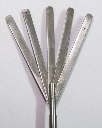 New Laparoscopy Laproscopic 10 MM 5 FAN RETRACTOR  Qty- 1