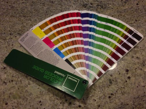 Pantone Process Color Swatch Book Official Formula Guide Used