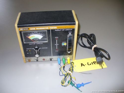 DYNASCAN CORP TRANSISTOR TESTER A-6180
