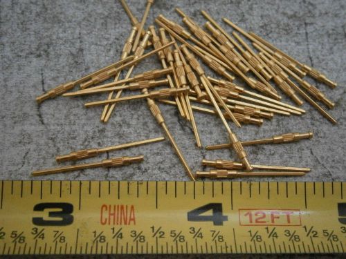 Cambion 155-3848-01-03-00 Feedthru Turret Terminal Copper Gold Lot of 36 #6013