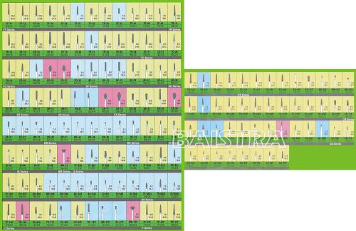 10 Packs Dental Diamond Bur Mani Tooth Drill for High Speed Handpiece 150 Types