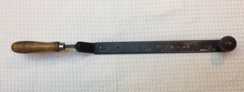 Vintage Nicholson Superior Milled Curved Tooth File With Holder 14” Tool