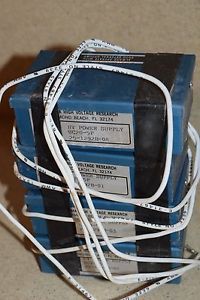 GAMMA HIGH VOLTAGE RESEARCH HV POWER SUPPLY MODEL UC20-5P (GG) - LOT OF 4