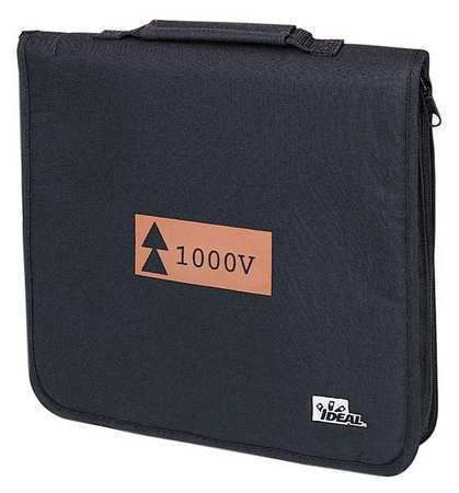 Soft Zippered Tool Case, Black ,Ideal, 35-9350