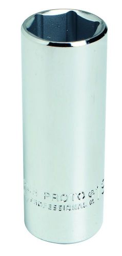 Stanley proto j5024mh 3/8-inch drive deep socket 24mm 6 point for sale