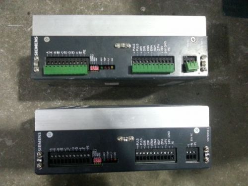 Siemens STEPDRIVE C CONVERTER FOR STEPPER MOTORS 6FC5548-0AA00-0AA0