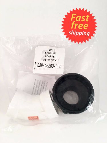 NEW Bradford White 2&#034; Exhaust Adapter w/ Vent Part # 239-46263-00D Instructions