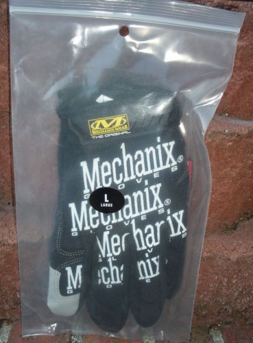 Mechanix wear work gloves - black - size large for sale