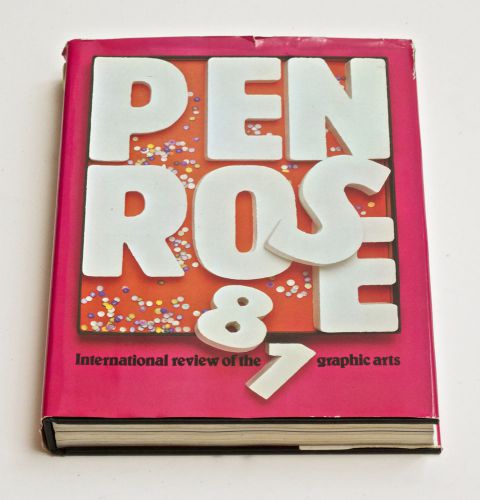 GRAPHIC ARTS BOOK - PEN ROSE 1981 INTERNATIONAL REVIEW OF THE GRAPHIC ARTS - VG