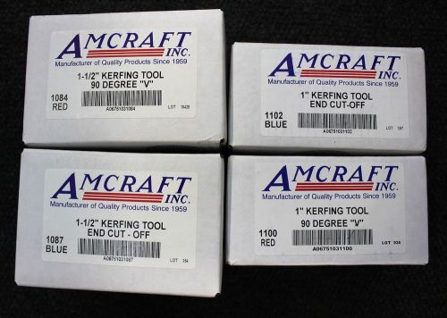 Amcraft Kerfing Tool Fiberglass Insulating 1087 Blue,1102 Blue,1084 Red,1100 Red