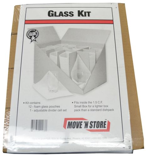 Foam Glass Pouches Kit for Moving - MBX-121