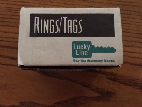 Lucky Line: 50 Pk Paper Tag With Ring