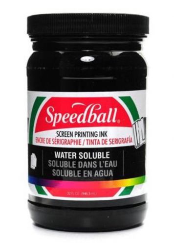 Speedball Water Soluble Black Ink 32oz
