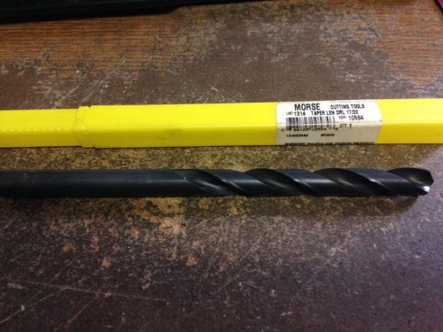 .5313&#034; 17/32&#034; HIGH SPEED STEEL TAPER LENGTH DRILL 118 DEGREE POINT