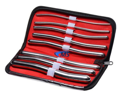 Hegar uterine dilator sounds 7.5&#034; gyno double ended 8 surgical instruments set for sale