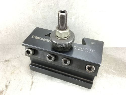 Dorian d35cxa-7-71c reversible cut-off lathe tool post holder cxa quick change for sale