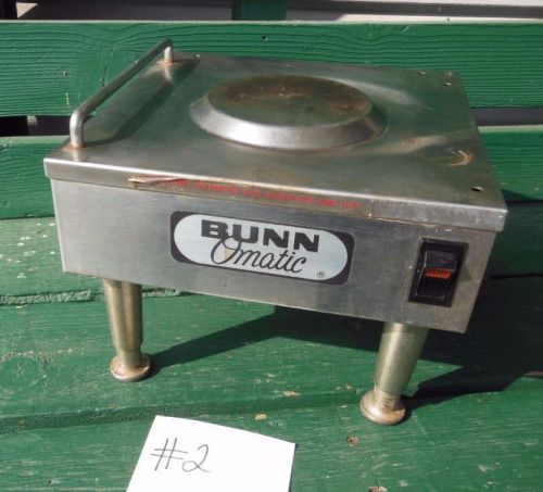 BUNN COFFEE WARMER SATELLITE  RWS2 HOT PLATE POT TEA FOOD SERVICE RESTAURANT #2