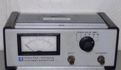 SPECTRA-PHYSICS 4016 POWER METER 6328A RECORDER 401