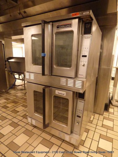 Garland MCO-GS-10 Gas Double Stack Full Size Convection Oven, MFG IN 2013