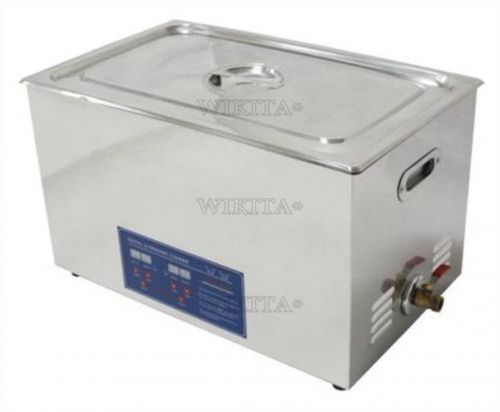 40Khz Ultrasonic 600W Digital Cleaner Basket 50*30*20Cm 30L Q