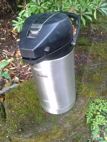 Bunn Coffee tea pump Liter Stainless Steel Airpot Coffee Dispenser thermos good