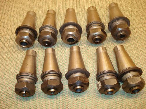 10pcs. FL PT# 4002-N TOOL HOLDERS WITH COLLETS MACHINIST TOOLS