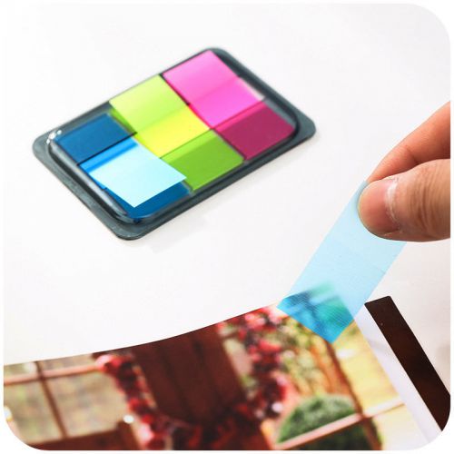 Hot fluorescen sticker marker memo flags post it bookmark index tab sticky notes for sale