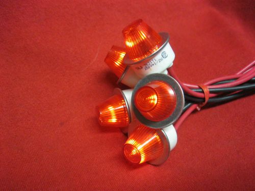 Neon Indicator Pilot Panel Signal Lamp Red Light AC 250V 1/2 watt lot of 5