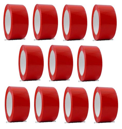 2&#034; x 110 yd Red 10 Rolls Packaging Packing Tape Carton Sealing Free Shipping