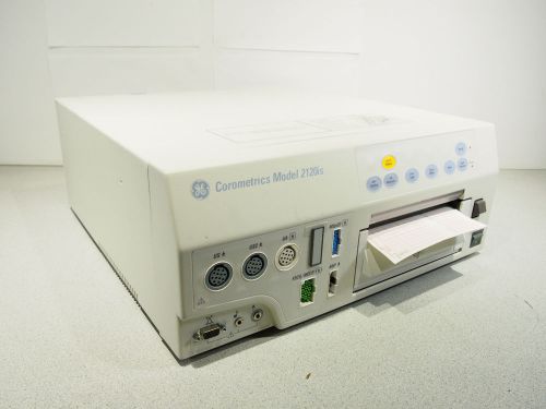 GE Corometrics Model 2120is Fetal Monitor No Accessories Powers Up AS IS