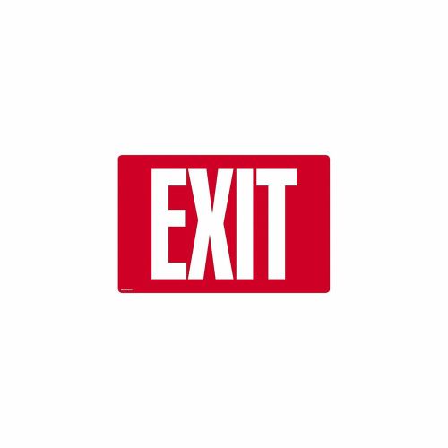 Cosco Glow-in-the-Dark Exit Safety Sign, 8&#034; x 12&#034; (Set of 6)