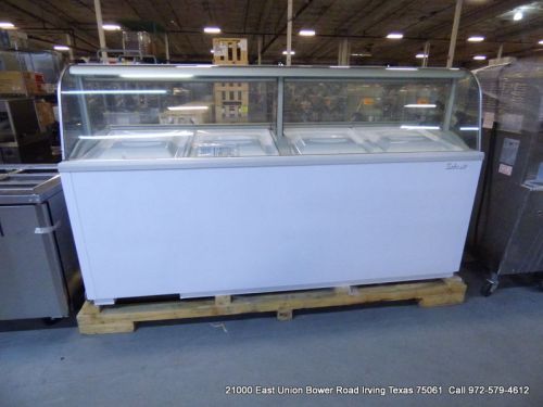 New turbo air tidc-91w - 89-inch white ice cream dipping cabinet for sale