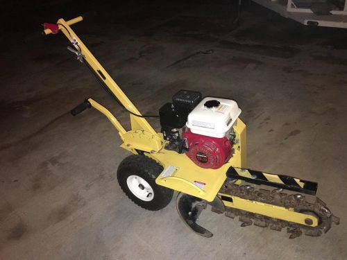 Ground Hog T4 Trencher with 5.5 HP Honda Motor. Used only once.