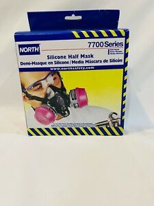 north 7700 series silicone half mask